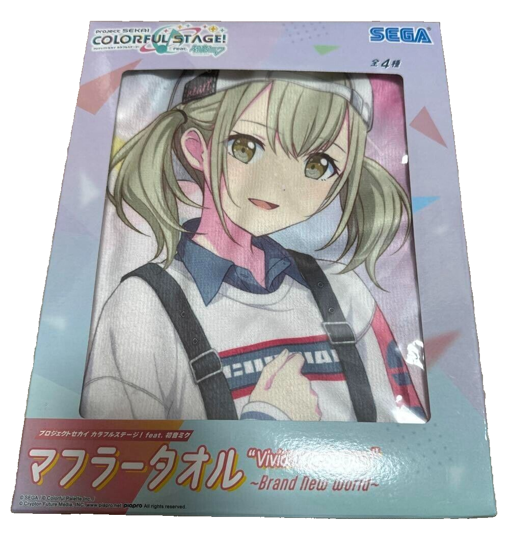 SEGA Project Sekai Colorful Stage! Muffler Towel Vivid BAD SQUAD