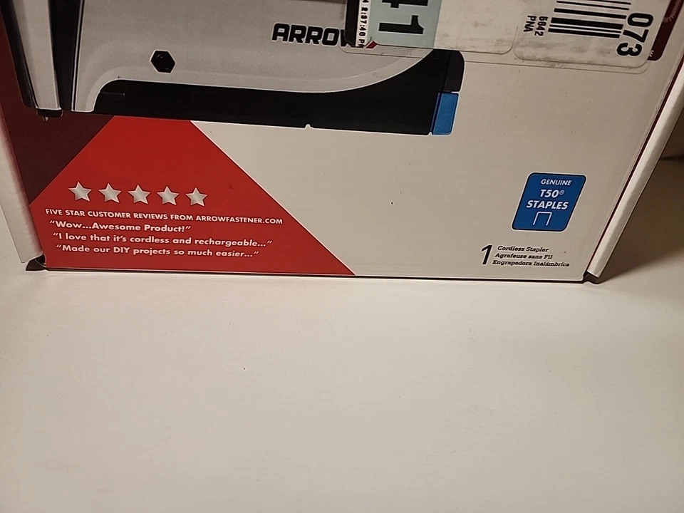 Arrow T50DCD Cordless Electric Staple Gun - Image 2 of 4