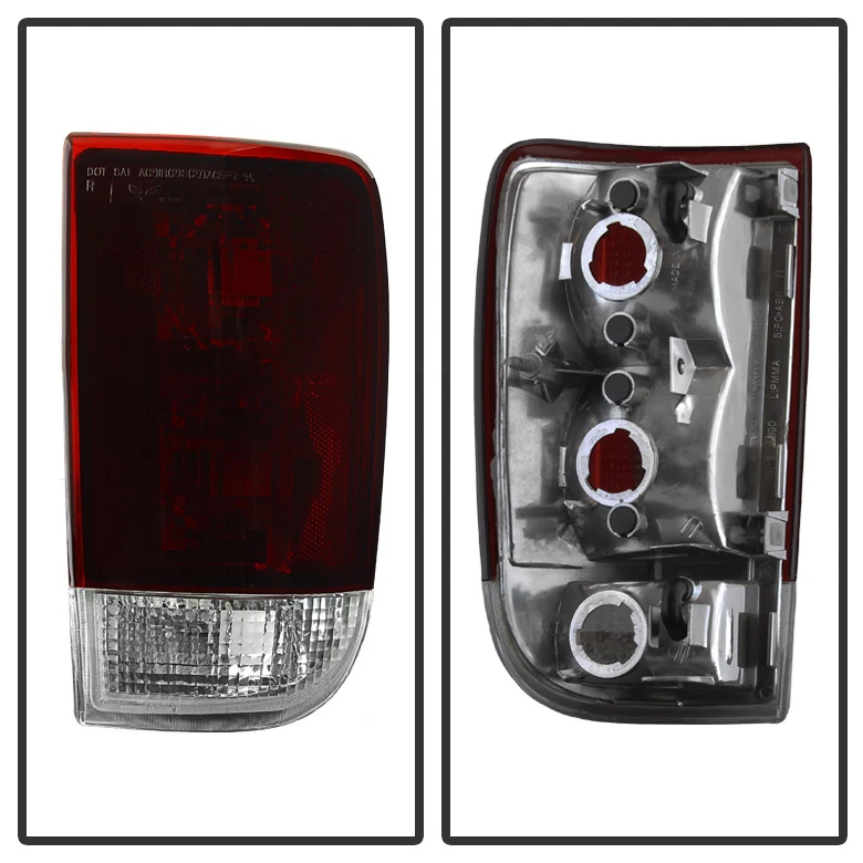 Black Tinted 1995-2005 Chevy Blazer GMC Jimmy Tail Lights Brake Lamps Left+Right - Image 3 of 4