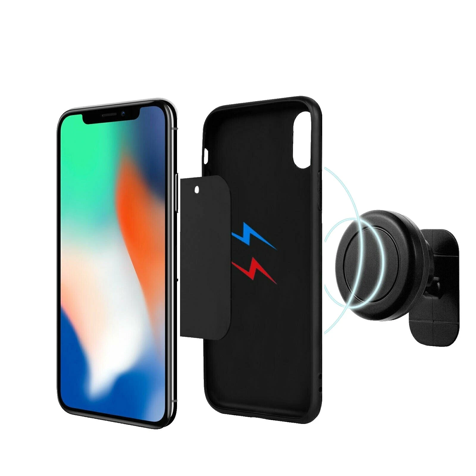Sticky Pad Cell Phone Mounts & Holders for Samsung Galaxy S8+