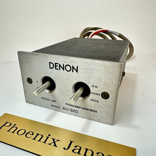 Denon AU-320 MC step-up transformer Used japan - Picture 1 of 8