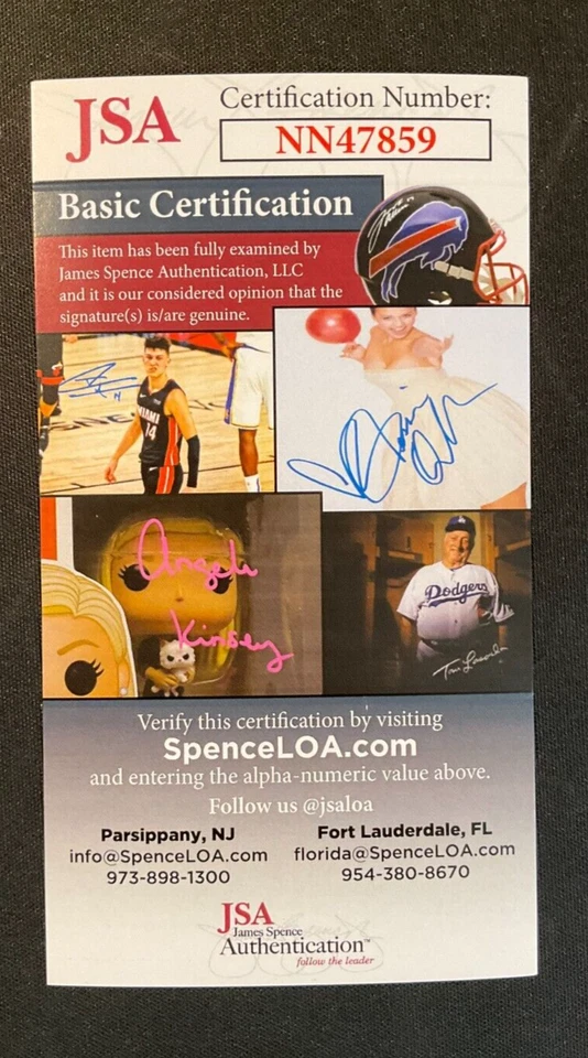 Bobby Doerr Signed Index Card JSA Certified w/COA Boston Red Sox HOF (d.2017)! - Image 3 of 3