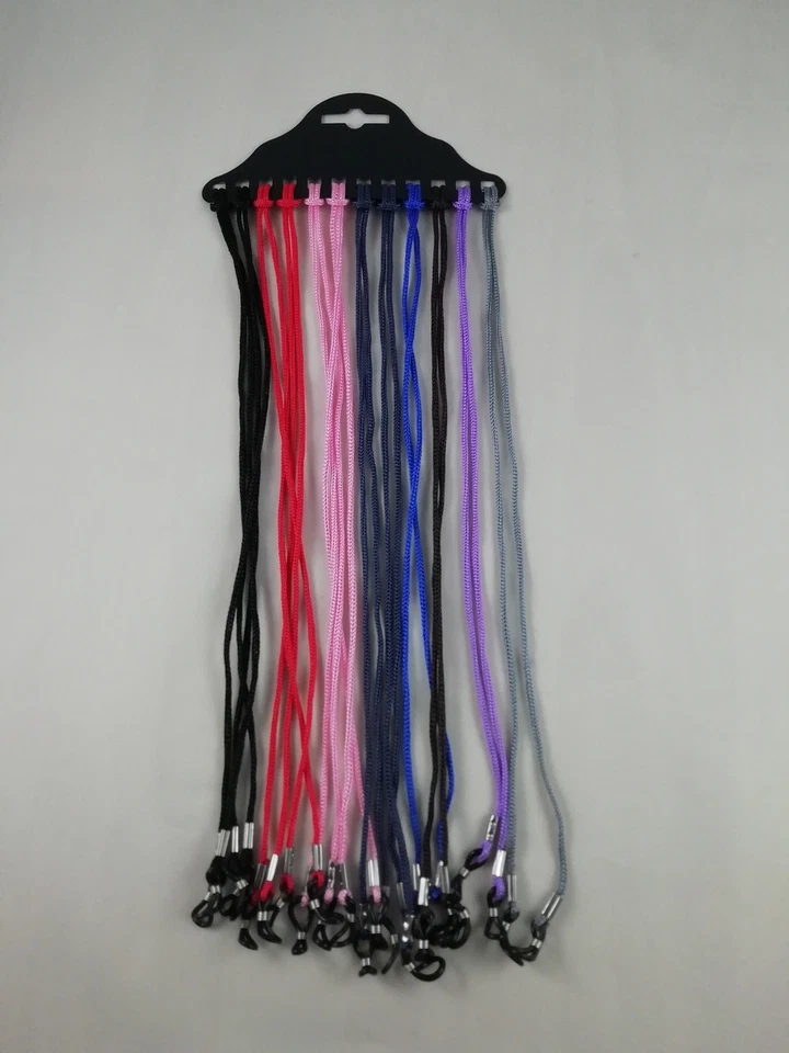 Cordon pour Lunettes de Vue ou Soleil 55 cm Corde Maintien Cou 8 Couleurs - Immagine 2 di 4