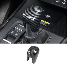 Carbon Fiber Gear Shift Knob Cover Trim For Honda Civic Sedan 2022-2025