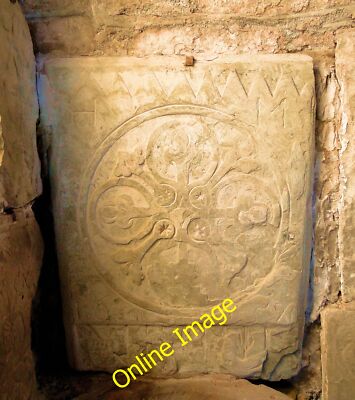 Photo 12x8 St Mary, Dilwyn One of the medieval coffin lids at the West end c2014