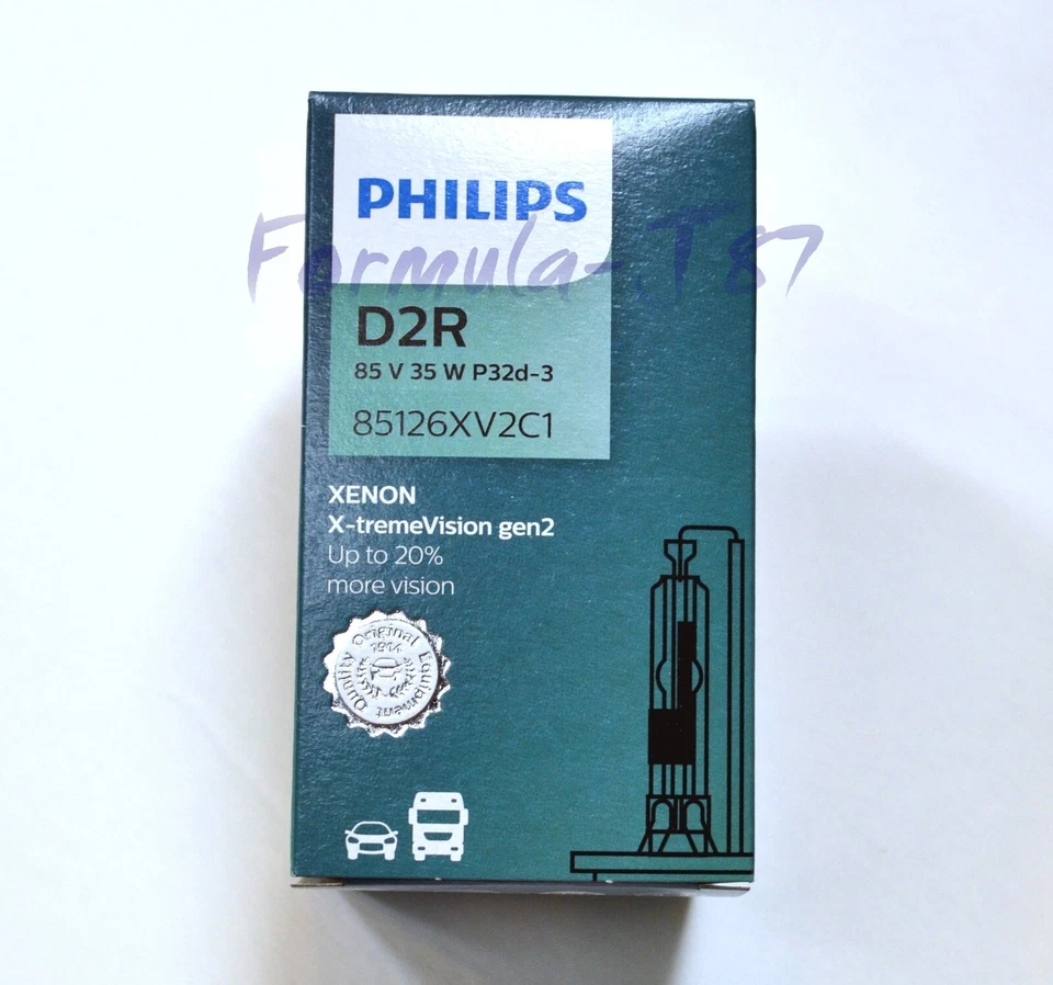Philips WhiteVision Gen2 HID D2R 5000K White One Bulb Head Light Replacement EO - Image 4 of 4