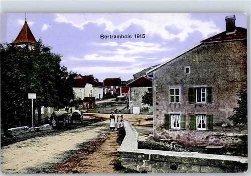 51548916 - Bertrambois Feldpost WK I 58. Inf.Div. Lunéville 1916