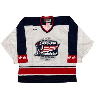 Vintage Nike 2005 IIHF World Junior Hockey Championship Jersey