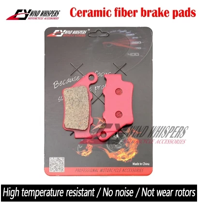 Pastillas de freno delanteras traseras de cerámica para CFMOTO CF400NK CF650NK CF650TR-G 2014-2019 Foto 3 de 4