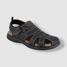 Dockers Mens Black Searose Outdoor Sport Fisherman Sandal Shoe Size 9M