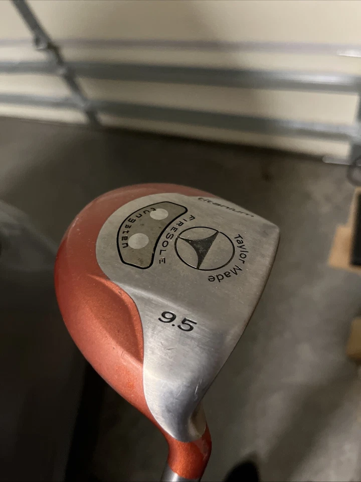 Taylormade Firesole Titanio Tungsteno 9.5 Driver Eje Burbuja S-90 Rígido Derecha 46" Foto 2 de 3