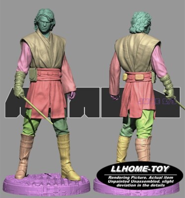 1/6 32cm Anakin 3D Print Garage Kit Figure Model Unassemble Unpainted GK
