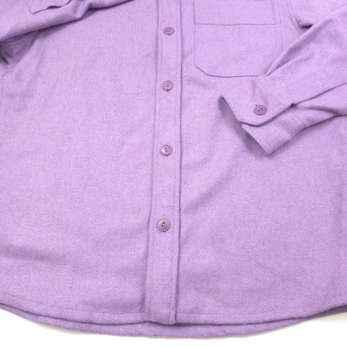 $350 APC Basile Surchemise Violet Purple Wool Blend Shirt Jacket Mens Size XS - Picture 10 of 12