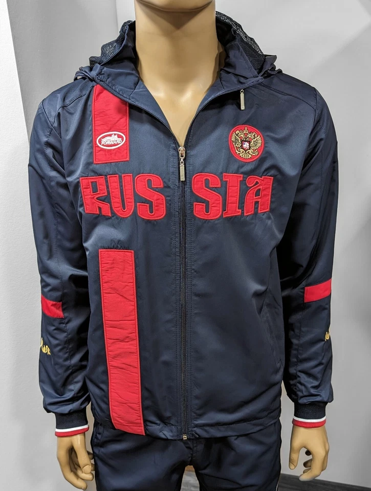 FORWARD TEAM "RUSSIA" Unisex Trainingsanzug Modell 2024 S-M-L-XL-XXL Dunkelblaue - Bild 4 von 4