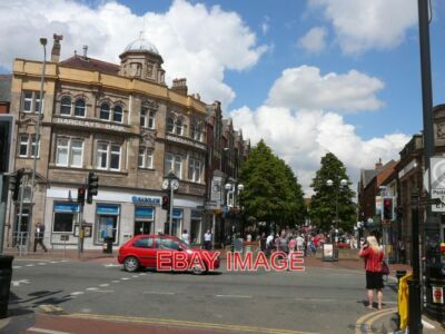 PHOTO  WORKSOP TOWN CENTRE - JUNCTION OF BRIDGE PLACE AND NEWCASTLE AVENUE