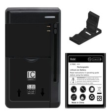 Large Capacity 1550mAh Battery Charger Bracket for Cricket Debut Flip U102AC NEW