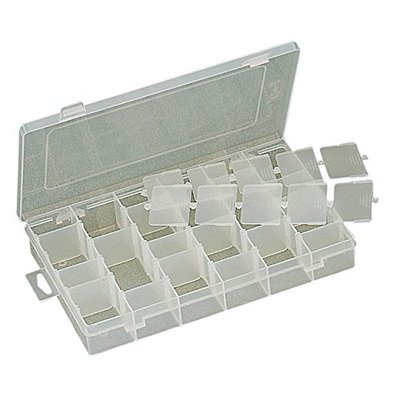 Eclipse 900-040 Pro'sKit Plastic Box with Dividers, 11'' x 7'' x 1.75''