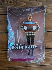 Hauntlook Headlights High Beam Funny  Adult Costume One Size Fits All Body Suit