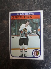 1982 O-Pee-Chee Base Greg Fox Card# 65