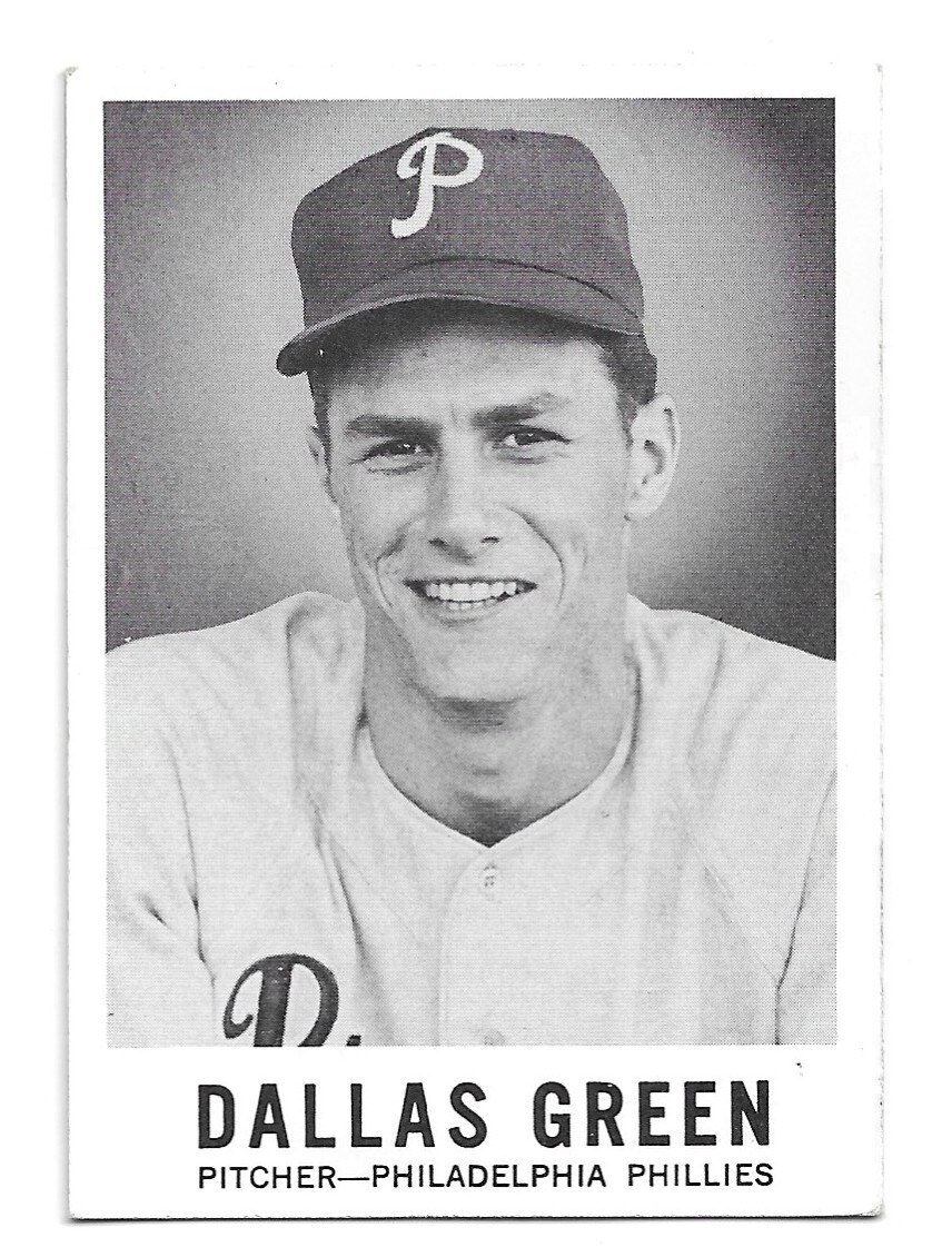 1960 Leaf #52 Dallas Green, Philadelphia Phillies