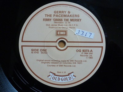 Gerry & The Pacemakers - Ferry 'Cross The Mersey / Don't Let The Sun Catch Yo...