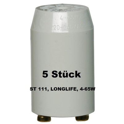 Starter for fluorescent tubes ST111 - 4-65W for single circuit Osram 5 pieces