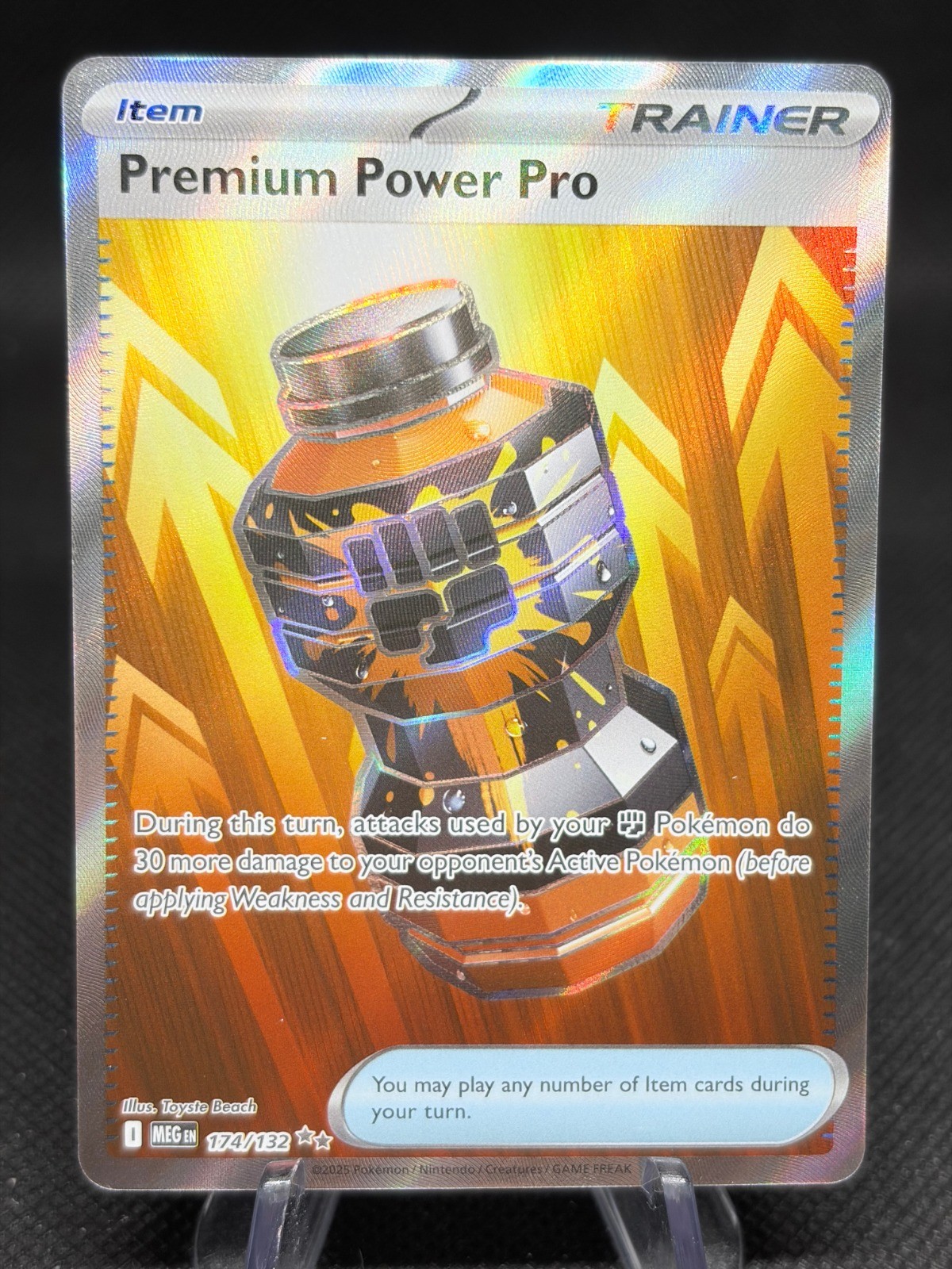 Premium Power Pro 174/132 ME01: Mega Evolution Ultra Rare NM Holo