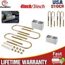 3" / 4‘’ Drop with U-Bolts & Hardware Leaf Spring Lowering Block Kits Universal