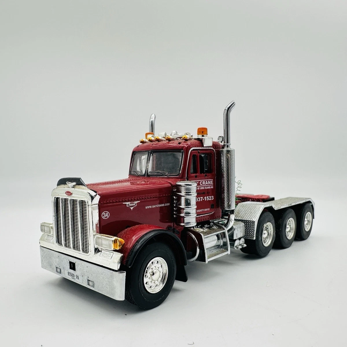 WSI MODELS 1/50 Scale Model Truck 33-2024 - Peterbilt 579 6X4 - Brown EUR 126,99 - FR