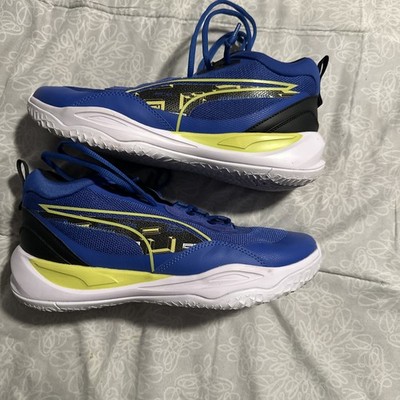 Puma Playmaker Pro Futro 37832501 Mens Blue Athletic Basketball Shoes