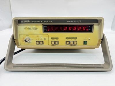 TENMA 72-375 Frequency Counter 5Hz-120MHz Digital Readout Test Equipment