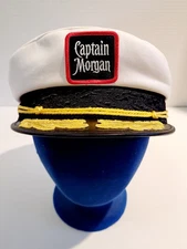 VTG CAPTAIN MORGAN CAPTAIN'S HAT WITH SNAPBACK ADJUSTMENT