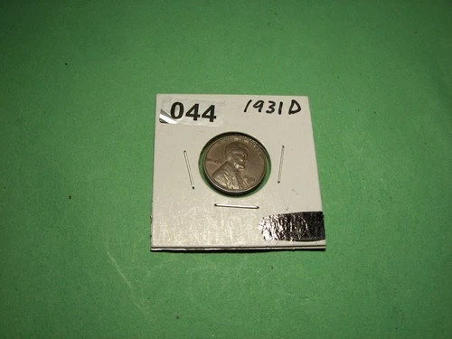 (044) 1931 D Lincoln Cent/Penny a Nice XF Collectible Coin