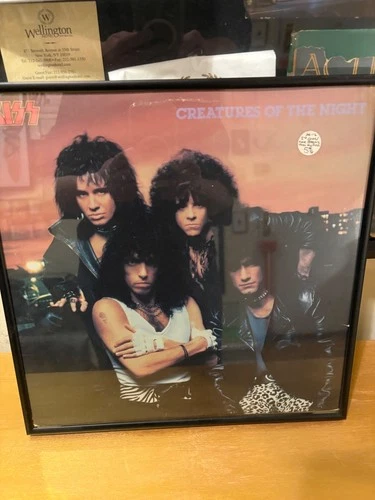 KISS Creatures Of The Night 1982 Mercury LP 2nd cover RARE vtg