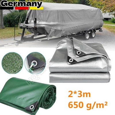 Abdeckplane LKW Plane Wasserdicht mit Ösen Extra Stark 650g/m² PVC Gewebeplane -