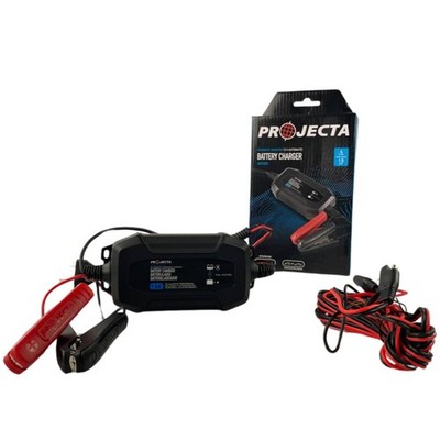 Selbstladender Starthilfe Projecta Automatik-Ladegerät, 4,0 A, 12 + 6 V