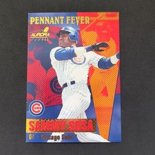 SAMMY SOSA /250 PACIFIC AURORA PENNANT FEVER gold FOIL CHICAGO CUBS