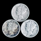 1926 Mercury Silver Dime Year Set
