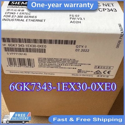Siemens 6GK7343-1EX30-0XE0 Ethernet Module Top Pick for PLC Experts Fast Ship