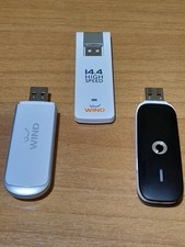 LOTTO DI 3 CHIAVETTE USB INTERNET USATE