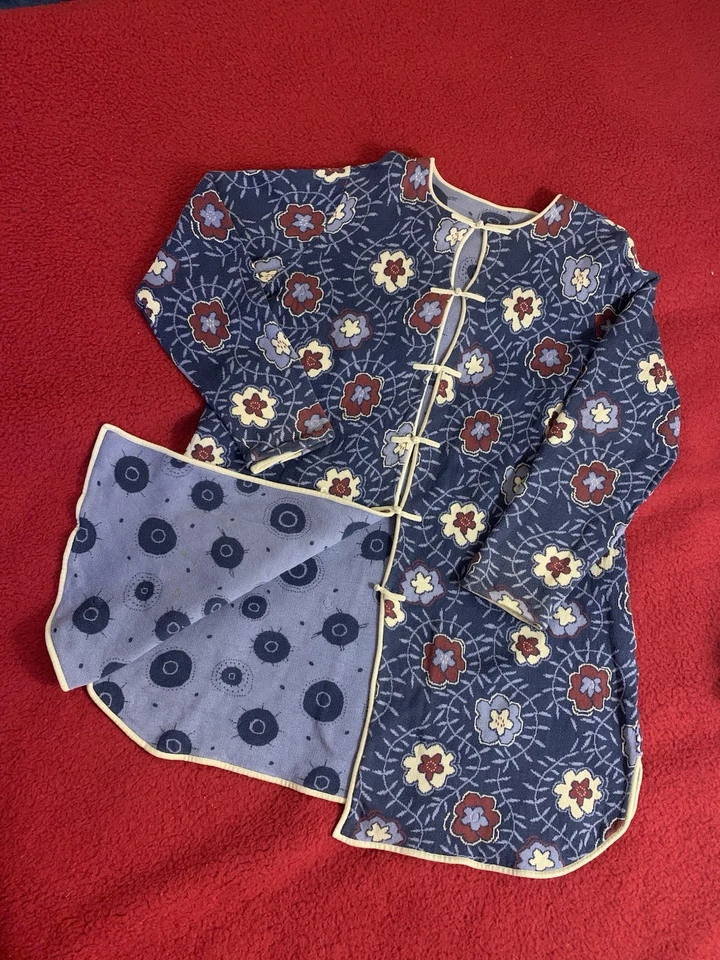 Vintage! Wendestrickjacke , Baumwolle, wahrscheinlich Deerberg, Größe L - Bild 3 von 3