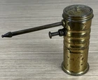 Eagle No 66 Finger Pump Fixed Spout Oiler Thumb Oil Can Brass Vintage USA