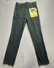 Vintage Wrangler Cowboy Cut Jeans Mens 29x32 Green 936GRL Slim Fit Made USA 90s