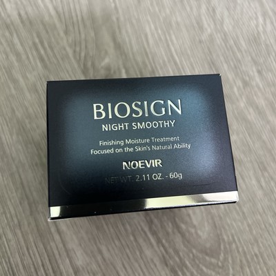 Noevir Biosign Night Smoothy Finishing Moisture Treatment 2.11 oz 60g Japan NEW