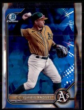2022 Bowman Chrome Sapphire Euribiel Angeles Athletics BCP-225