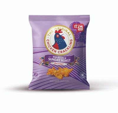 The Original Chicken Crackling - Sunday Roast 10 x 40 gm - NEW - Image 1 of 2