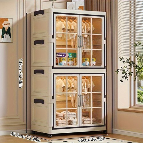 Multi Functional 3 Layer Storage Cabinet - Picture 8 of 12