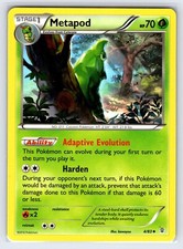 Metapod 4/83 2016 Generations 20th Anniversary Pokemon Card Non Holo - Nm/Vlp