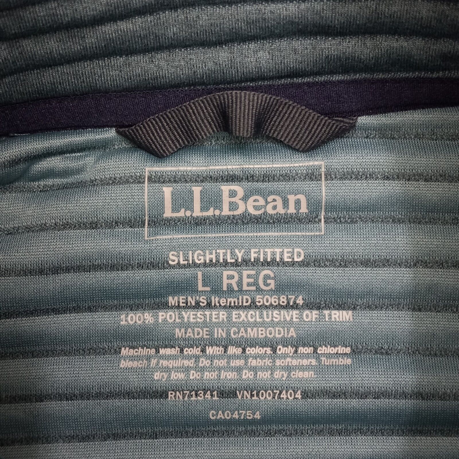 L.L. Bean Sweater Men's L Reg Pullover Slightly F… - image 6