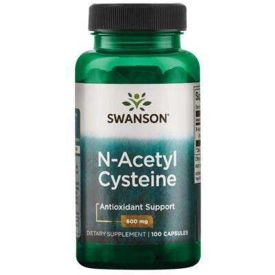 SWANSON NAC N-ACETYL CYSTEIN 600 MG 100 KAPSELN
